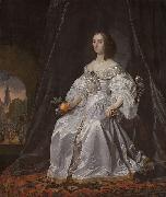 Johannes Lingelbach Princess Mary Stuart (1631-60). Widow of William II, prince of Orange oil on canvas